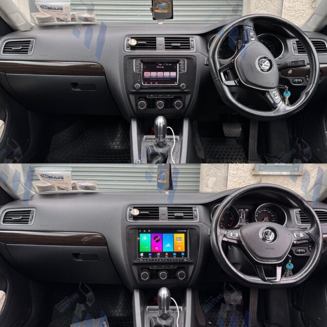 Android Radio 9″ VOLKSWAGEN JETTA Apple Carplay & Android Auto Car Stereo Entertainment System