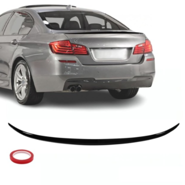 M-Pack Trunk Spoiler for BMW F10, glossy black