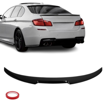 M4-style boot Spoiler for BMW F10 (10-17), glossy black
