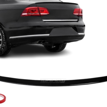 Boot Spoiler for VW Passat B7 (10-15) sedan, glossy black
