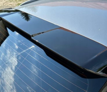 RS-style Roof Spoiler for Audi A4 B8 Avant (08-15), glossy black