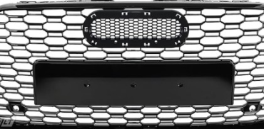 RS-style Front Grille for Audi A5 B9 / S5 B9 (16-19), glossy black
