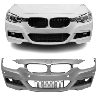 M-Pack Front Bumper for BMW F30 / F31, with PDC holes, with headlight washer holes