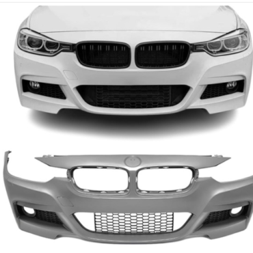 M-Pack Front Bumper for BMW F30 / F31, without PDC, with headlight washer holes