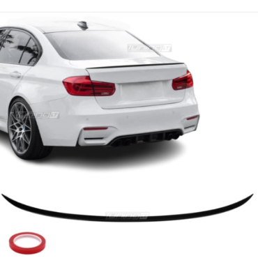 M3-style boot Spoiler for BMW F30 / F80, glossy black