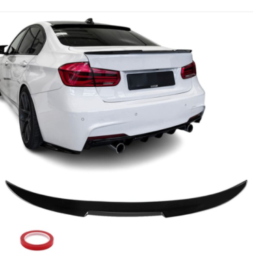 M4 style boot spoiler for BMW F30 / F80 (11-18), glossy black
